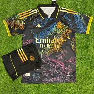 Real Madrid Dragon Special Edition Jersey & Shorts Set