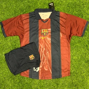 FC Barcelona Home Retro Jersey Set 2025/26 – Travis Scott Edition