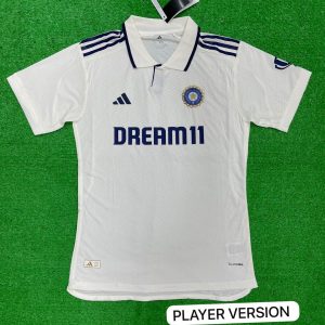 India Cricket Test Jersey 2025 – Player Version (Adidas x BCCI Official Kit)